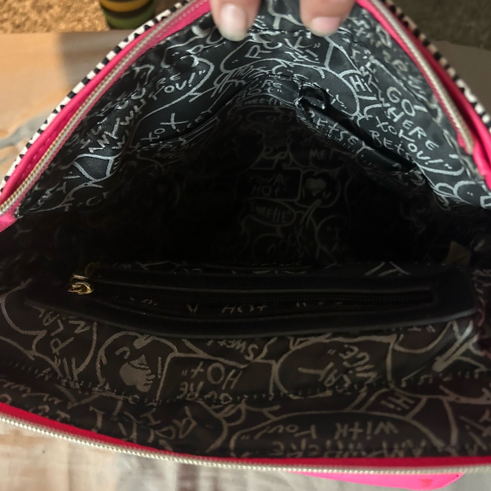Betsy Johnson book at purse